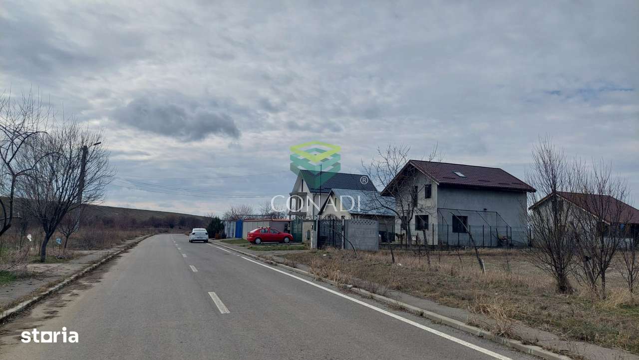 Vila la rosu cu 2000mp curte in comuna Cornetu-0