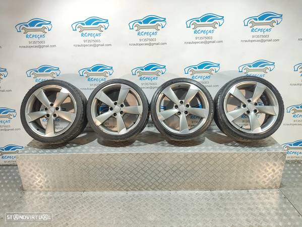 JANTES ORIGINAIS ROTOR AUDI RS3 RS5 A3 8P A4 A5 A6 A7 S LINE S-LINE 18 POLEGADAS 7,5J ET54 5X112 - 7