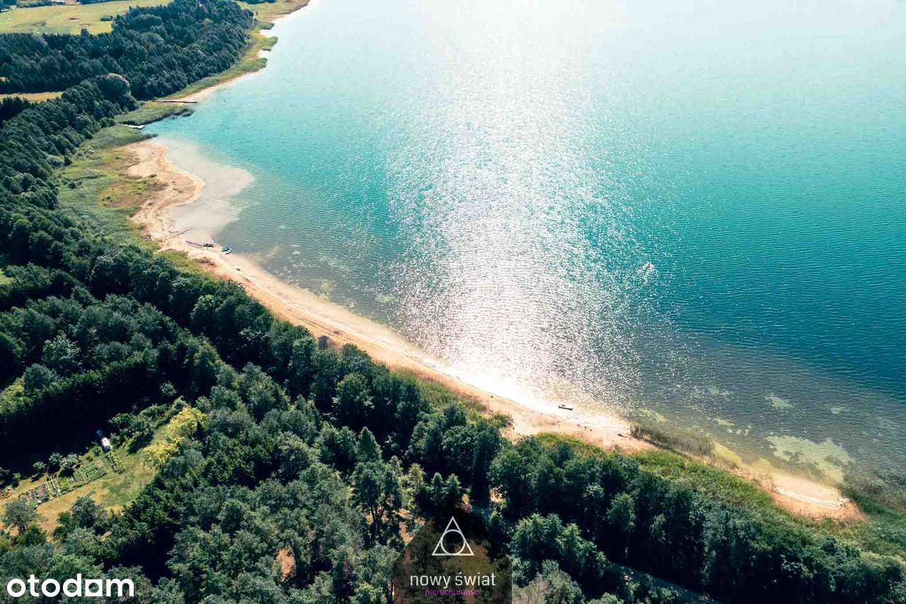 Działka budowlana 10ar JEZIORO Świętajno | 250m do plaży | koło lasu-2