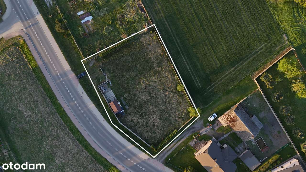 Działka pod budowę domu | możliwość podziału na 2 mniejsze działki - Pełny obrazek: 3/13
