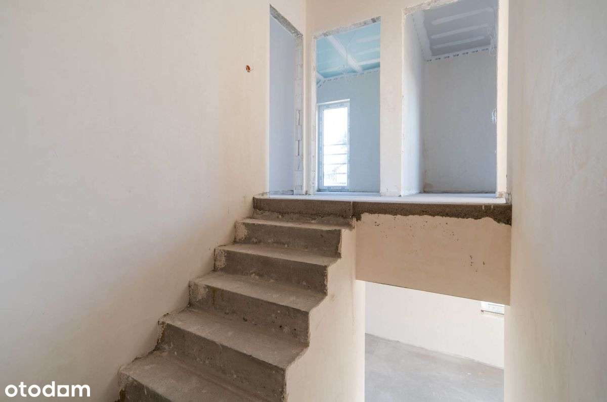 Jasny dom w zabudowie bliźniaczej - Drzonków-12