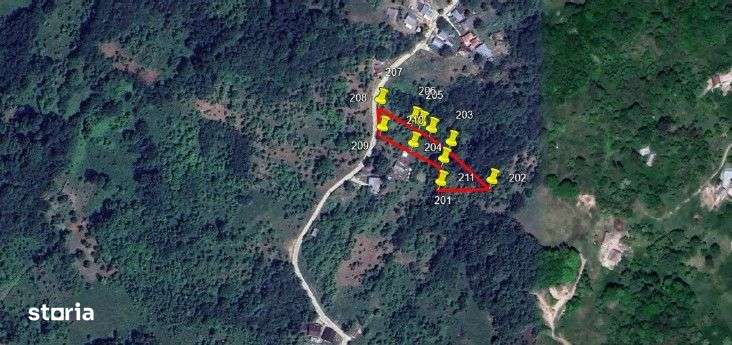 Teren Vulcana Bai, cota parte de 1/4, ID: R2583083 - Imagine principală: 3/5