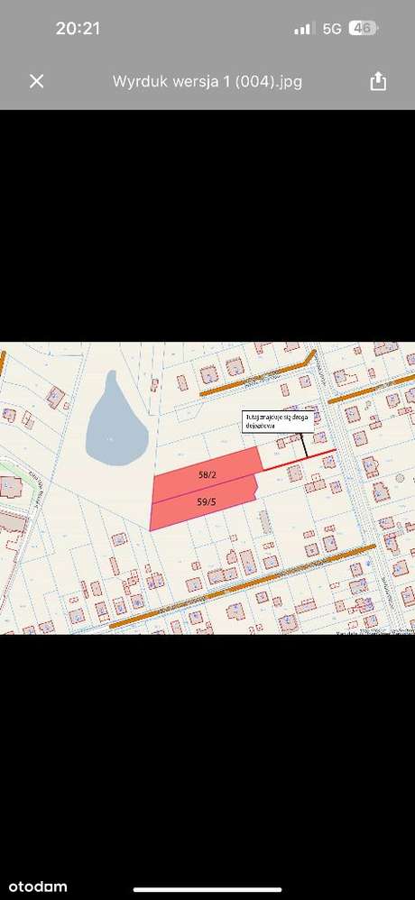 Sprzedam piękną działkę centrum Luboń