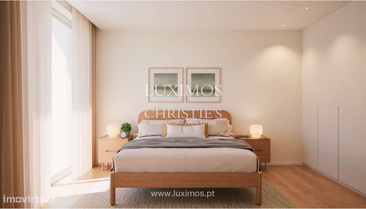 Apartamento T1 novo com varanda para venda no Matosinhos Sea Living-3