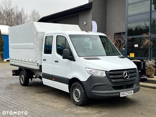 Mercedes-Benz Sprinter 315 CDI MAX burtowy skrzynia Doka brygadiera 6-cio miejscowy z Niemiec 3,4m paka 2021 - 2