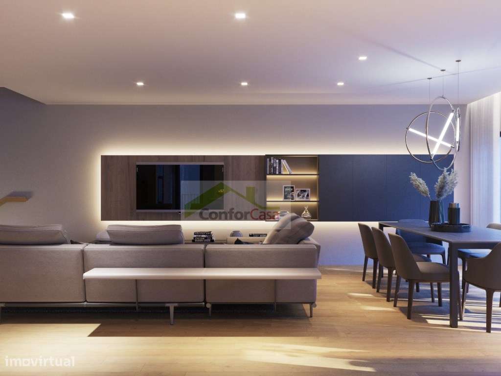 Moradias Luxuosas Novas T3 em Palmeira - Braga, com Jardim e Suítes-12