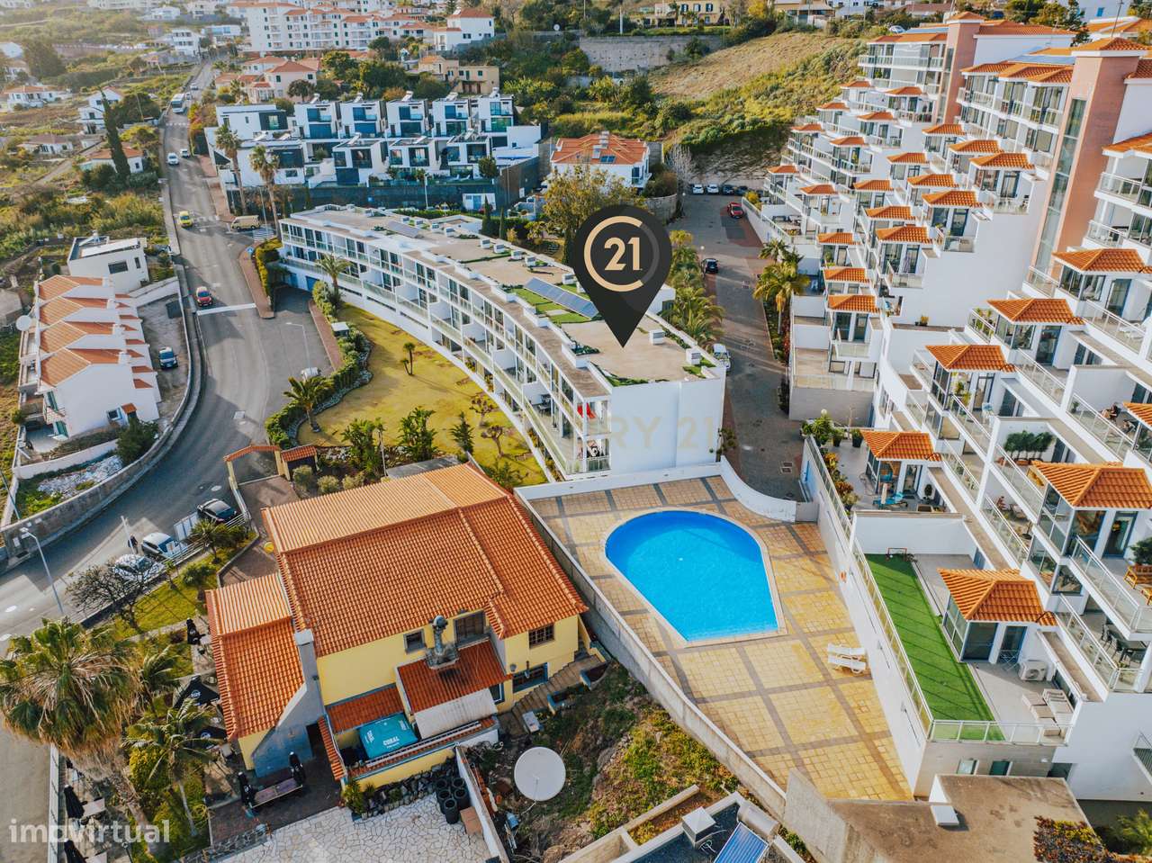 Apartamento T2 Caniço de Baixo - Mobilado com Piscina e Amplas Varanda - Grande imagem: 3/28