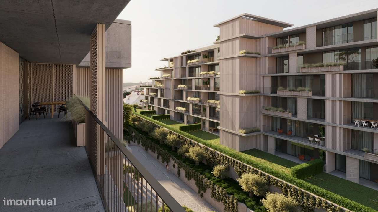 Edifício Lodge I Torrinha - Apartamento T1 com jardim privativo de 70. - Grande imagem: 4/15