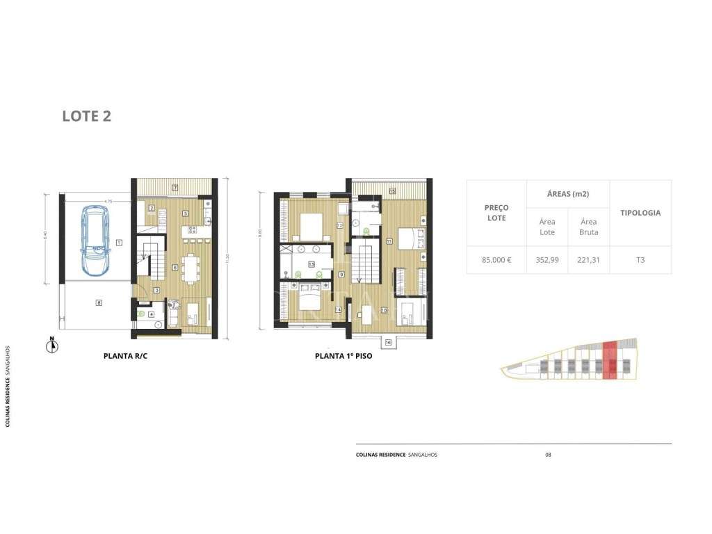 Terreno urbano para venda em Sangalhos, Anadia - Grande imagem: 5/11