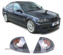 PISCAS FRONTAIS PARA BMW E46 98-01 BLACK PRETO - 3