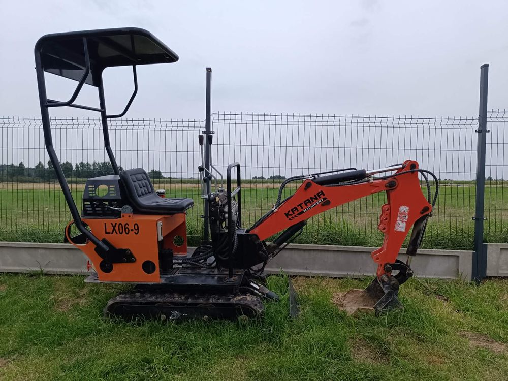 Katana machinery lx06-9  minikoparka idealna do instalacji, pierwszy właściciel, użytek prywatn 2020
