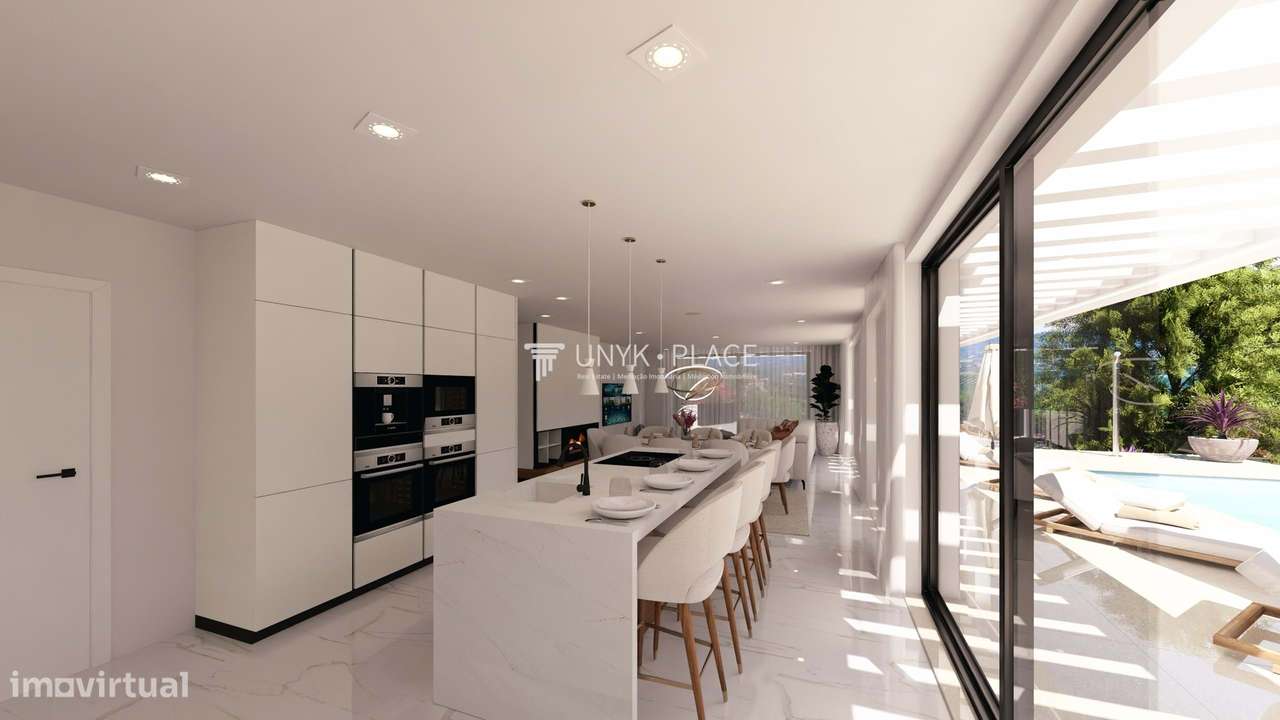 Moradia Contemporânea 3 Quartos com Vista para o Golfe – Alcantarilha,-7