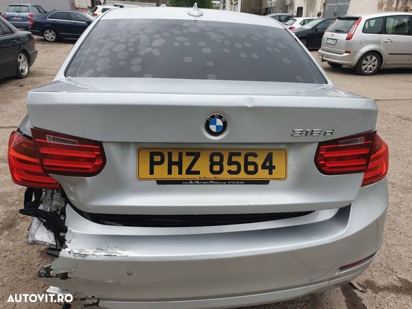 Capota Portbagaj cu Defect BMW Seria 3 F30 NFL Nonfacelift 2011 - 2019 Culoare A83 Glacier-Silber Metallic [0209] - 1