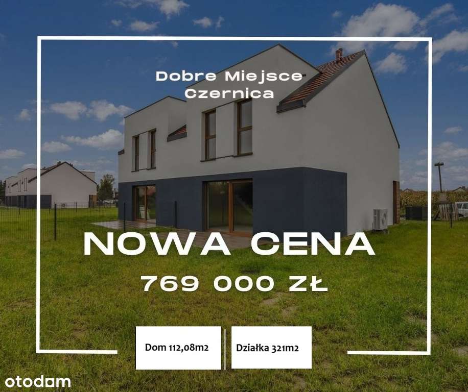 Gotowy dom/ pompa ciepła/ podłogówka/ ogród 321m2