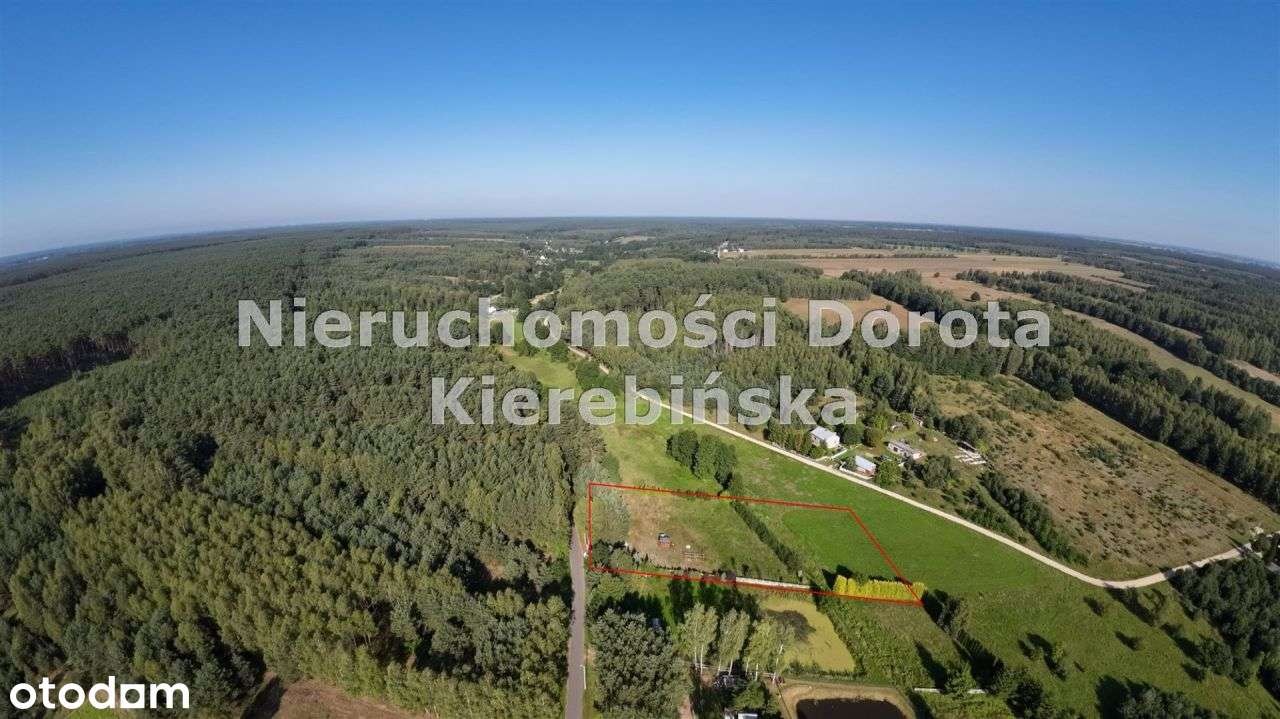 Działka budowlana z bezpośrednim dotępem do rzeki.-6