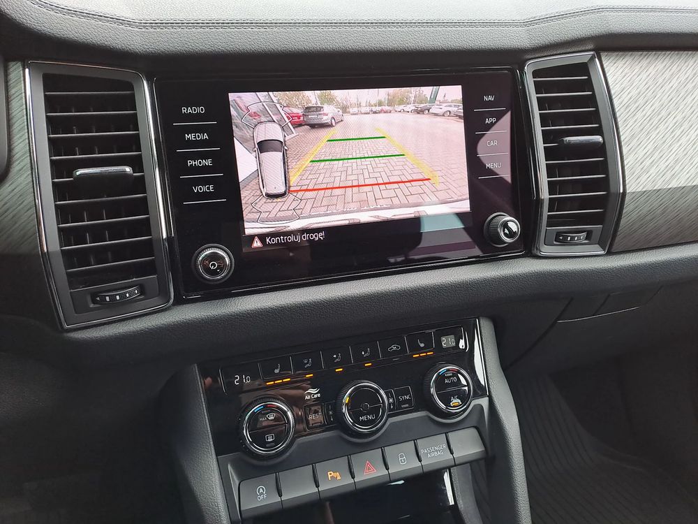 SKODA KODIAQ STYLE 1.5 TSI 150KM DSG Kamera Navi 3 Strefy klimatyzacji Salon PL ASO