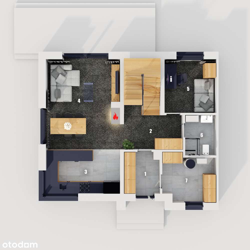 Dom, 129 m², Zalesie Górne - Pełny obrazek: 5/6