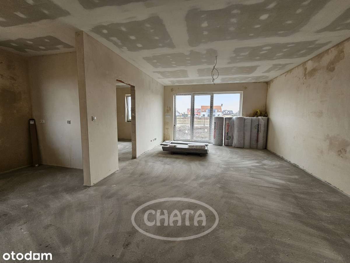 Bliźniak, światłowód, duża działka, pompa ciepla - Pełny obrazek: 2/8