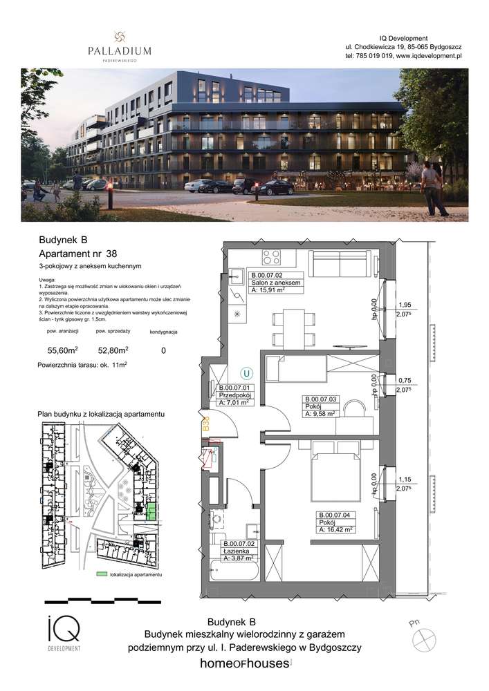 Palladium | lokal 3-pok. | B38 - Pełny obrazek: 2/7