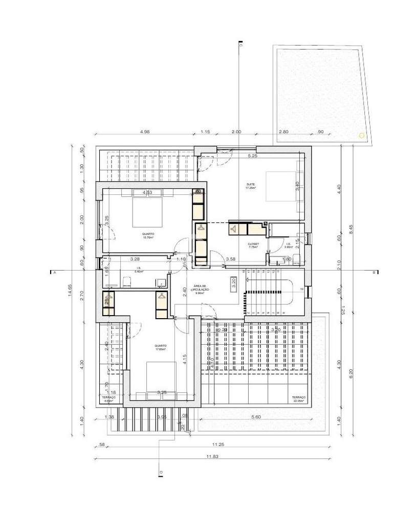 Moradia T4 com piscina, escritório e garagem  Ramalhal, Torres Vedras-22