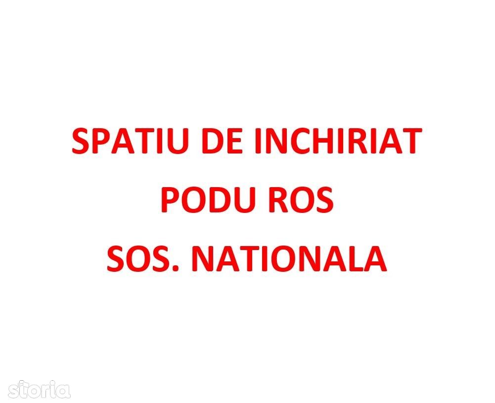 Spatiu de inchiriat – Podu Ros – Soseaua Nationala – Vad comercial !