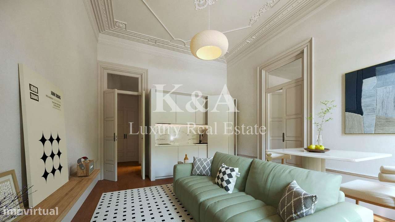 Apartamento T1 em novo edifício localizado no centro da cidade do Port - Grande imagem: 3/8