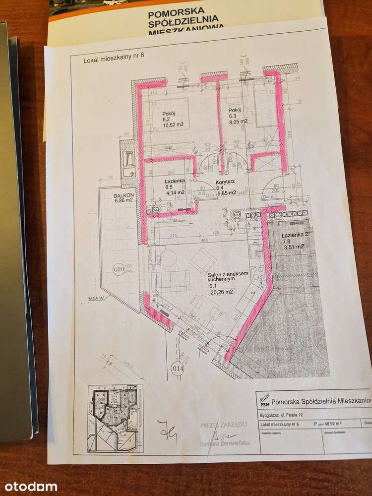 Nowe mieszkanie w stanie deweloperskim! 2km od Wyspy Młyńskiej - Pełny obrazek: 2/2