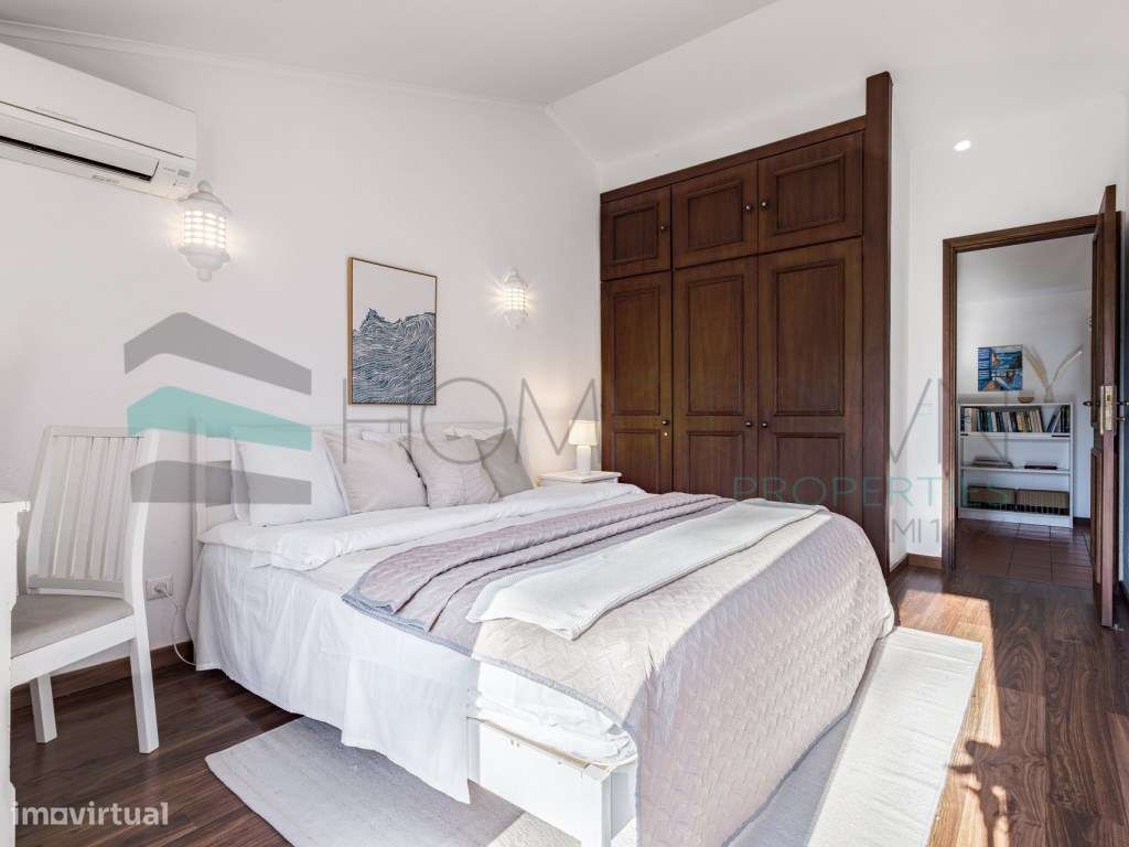 Moradia V2 com jardim, perto da praia, em Quarteira-19