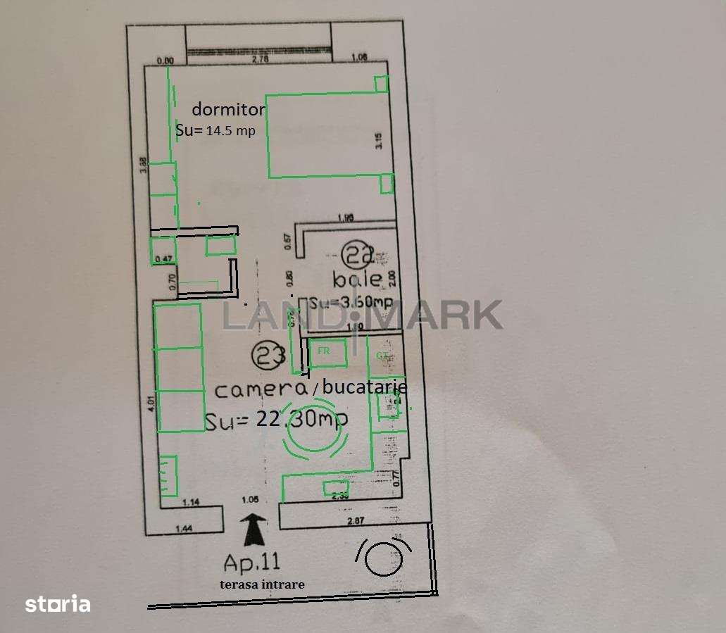 Proprietar, 2 camere bloc nou, parcare privata, zona Complex-9