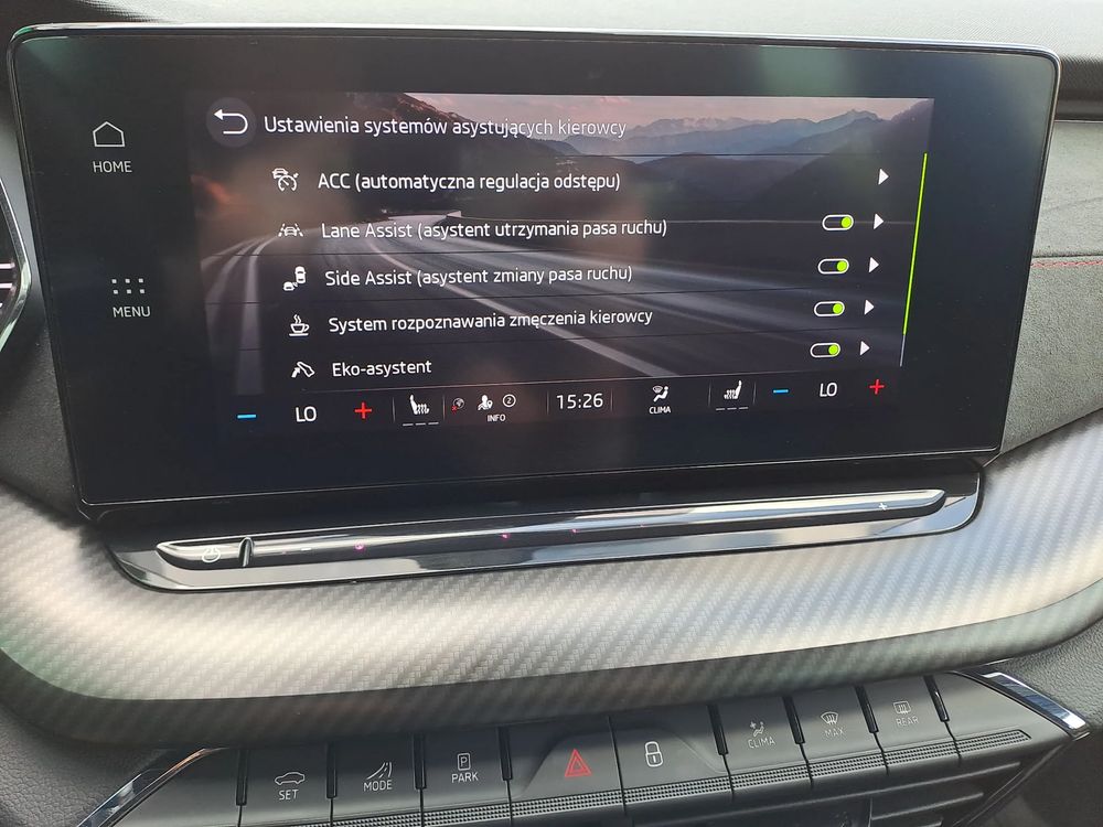 SKODA OCTAVIA RS 4X4 2.0TDI 200KM Canton HAK Martwe pole 3s.Klima VAT 23% PL ASO