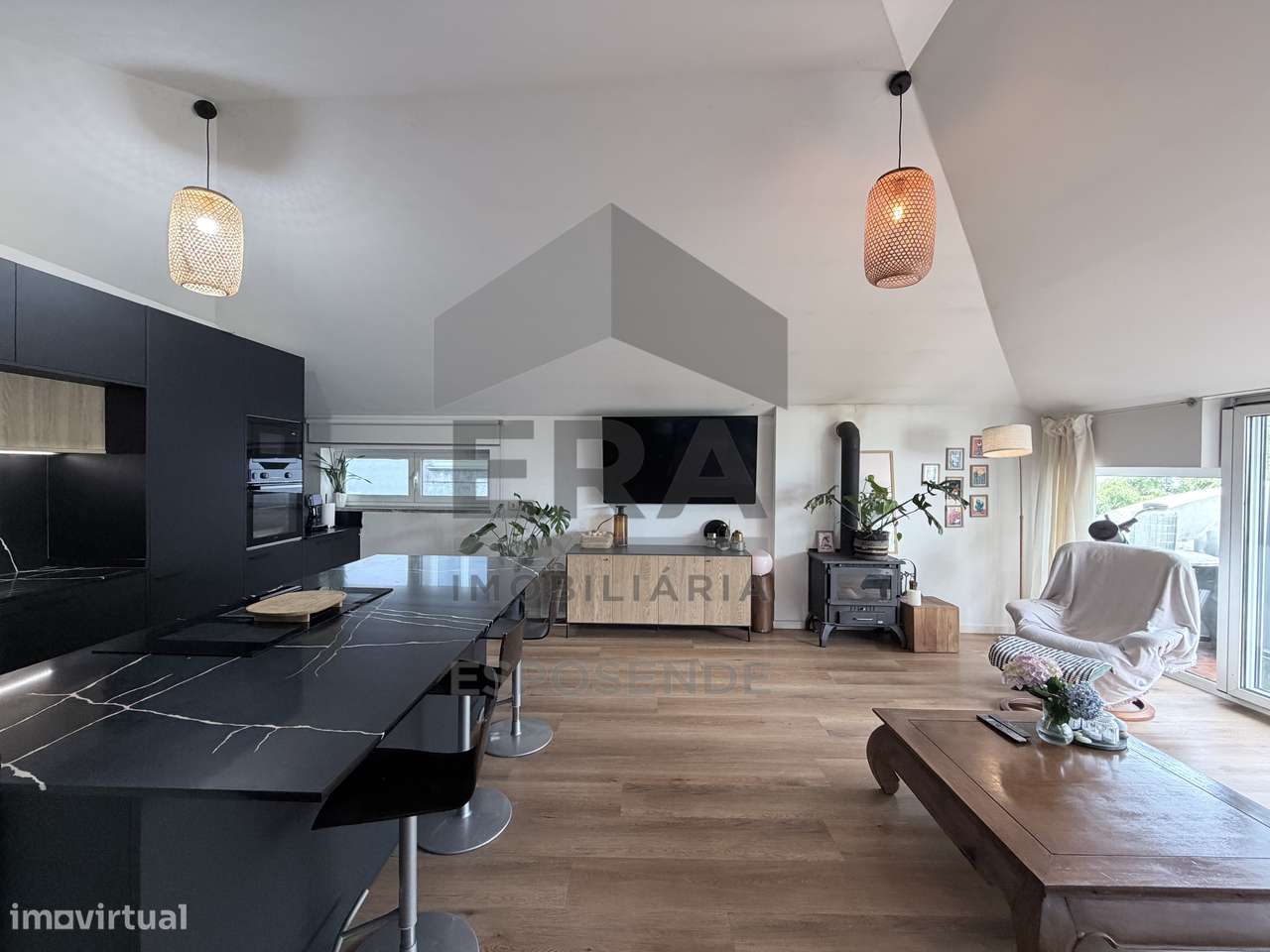 Apartamento T3 no centro histórico de Fão-5