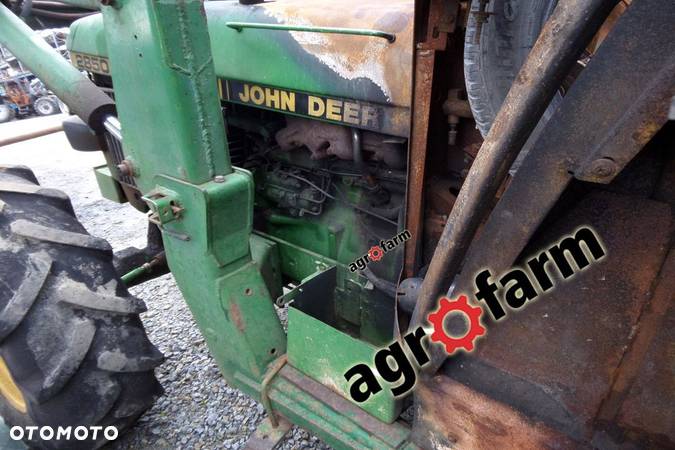 John Deere części 2850 2650 2250 skrzynia most silnik zwolnica piasta blok głowica wał oś zwrotnica - 5