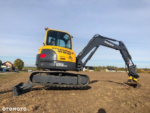 Volvo ECR 58PLUS ROTOTILT 2x Łyżka Nowe podwozie - 38