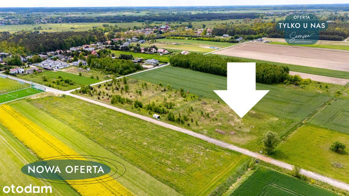 Działka 3000mk Kazimierz blisko szkoły - Pełny obrazek: 2/10