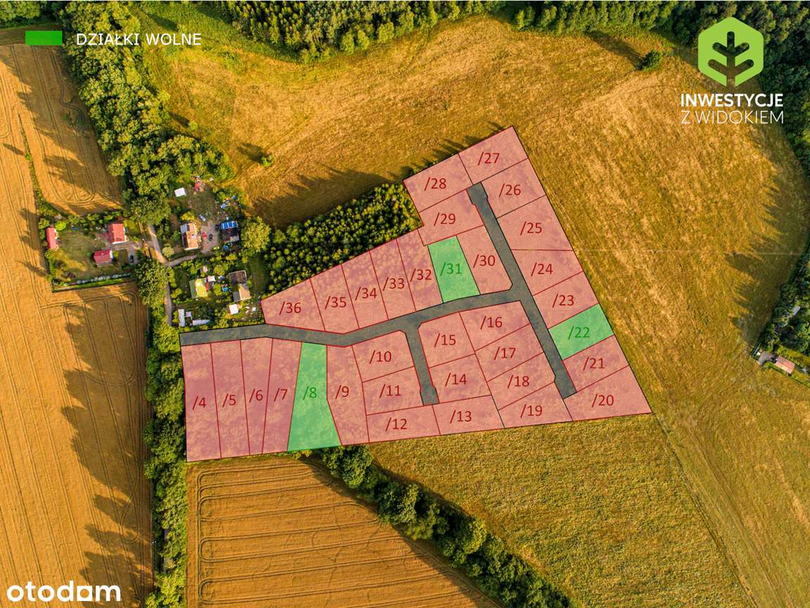 7 km od plaży w Łebie. Ostatnie działki! - Pełny obrazek: 5/10