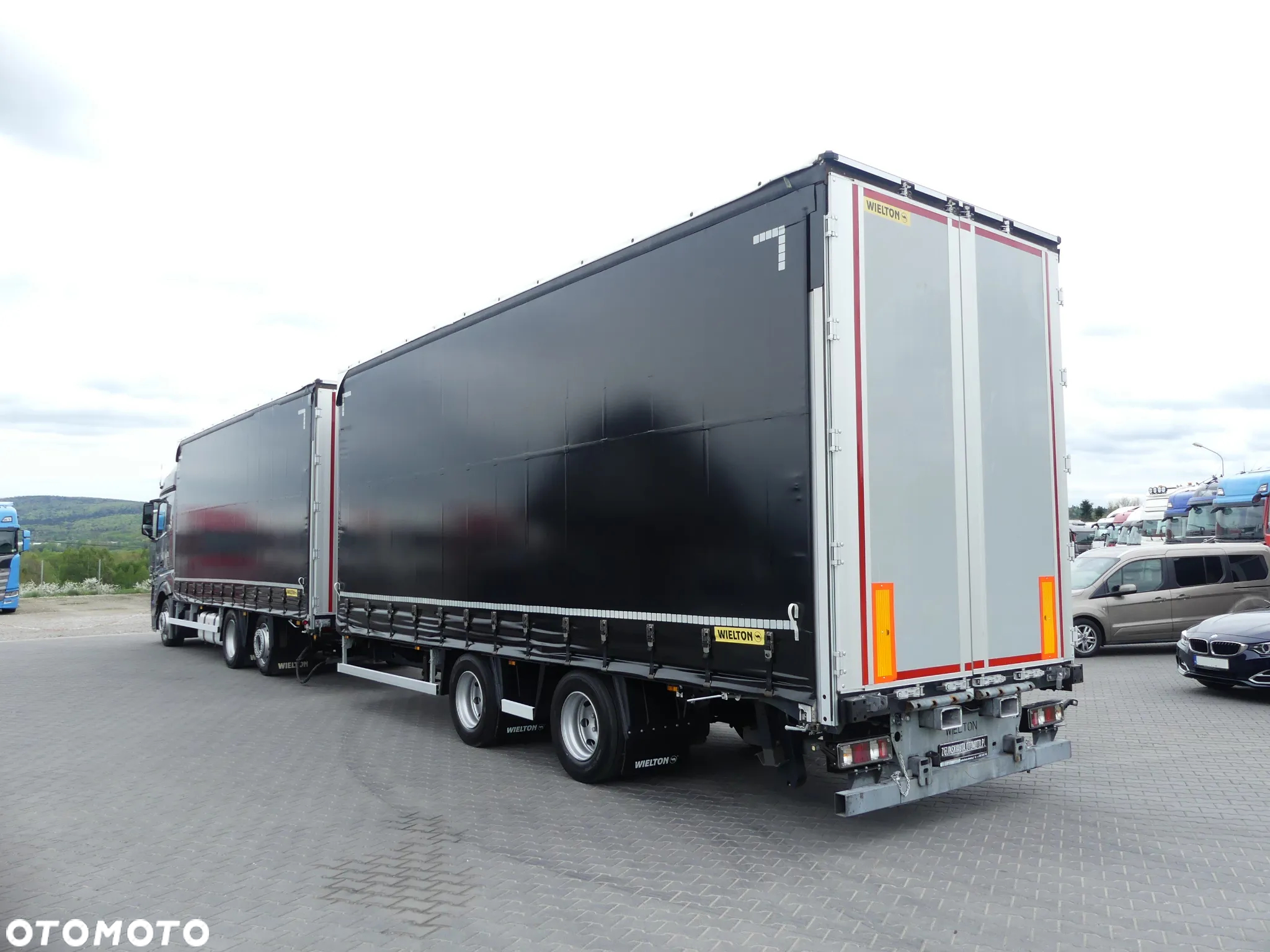 Mercedes-Benz ACTROS 2545 MP4 / EURO 6 / ZESTAW TANDEM 7,70+7,70 / - 6