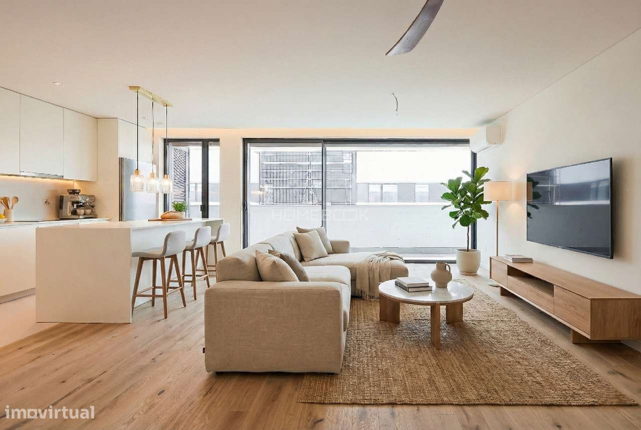 T2+1 Premium em Aveiro, com Varanda e 2 Lugares de Garagem - Grande imagem: 2/20