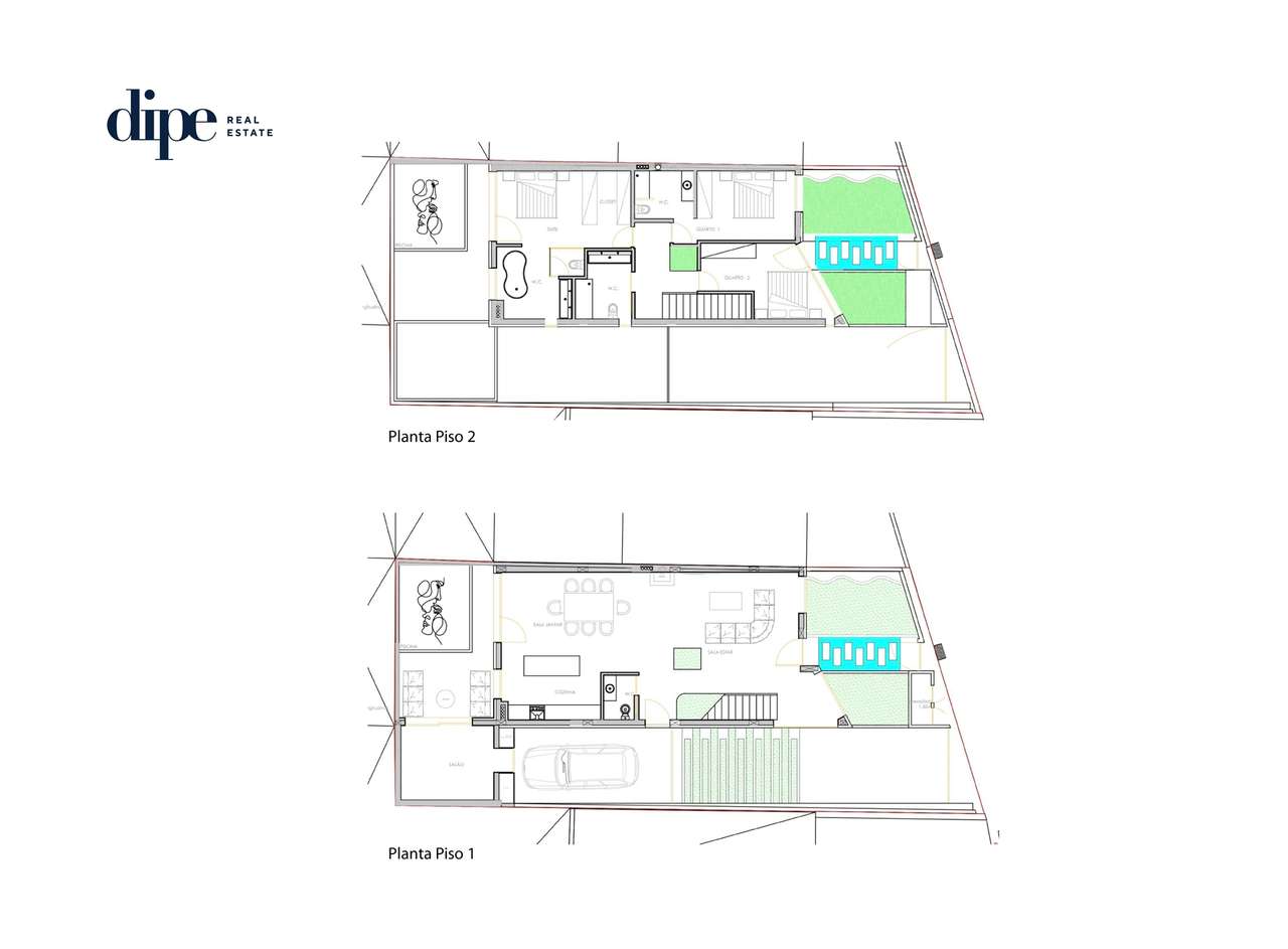 Luxuosa Moradia T3 com piscina no Porto-21