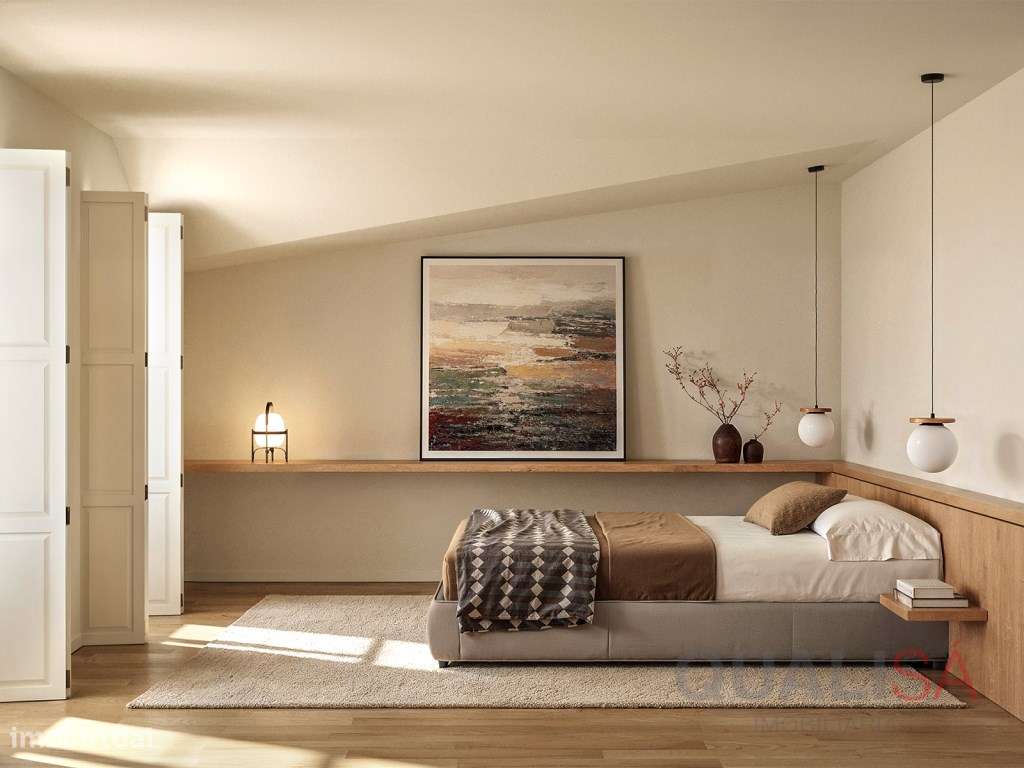 Apartamento T3 duplex com varanda em prédio novo no centro históric... - Grande imagem: 4/24