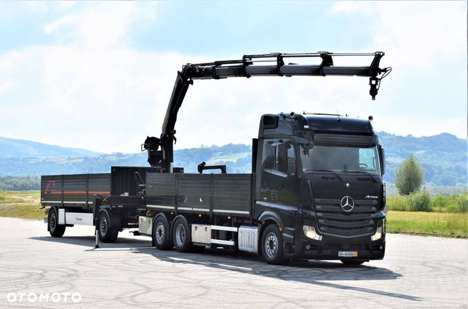 Mercedes-Benz ACTROS 2542 + PK 18002-EHC /PILOT + PRZYCZEPA* STAN BDB - 2