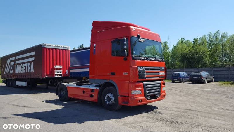 DAF XF 105 zabudowy międzyosiowe spojlery owiewki - 13