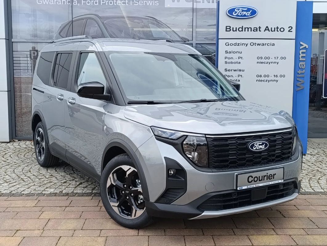 Ford Tourneo Courier 125 KM Nawi Kamera cofania Tempomat adaptacyjny