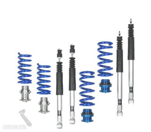 SUSPENSÃO REGULÁVEL COILOVER BLUE LINE PARA MERCEDES CLASSE C CLASSE E CLK W202 W208 W210 - 1