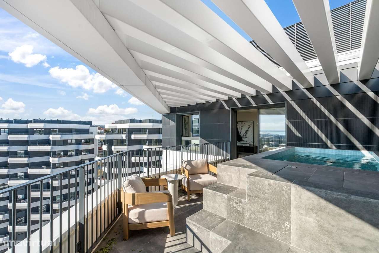 Apartamento T2 com piscina, Parque das Nações, Lisboa-14
