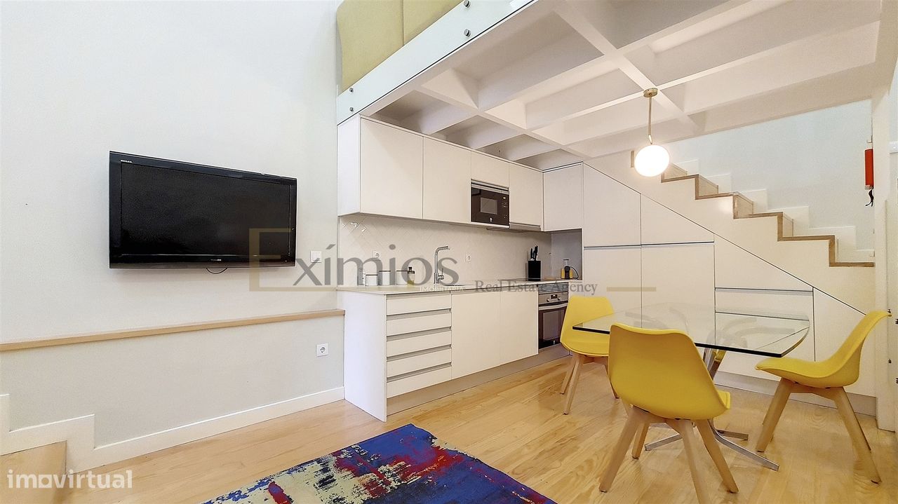 Apartamento T1+1 na zona de Bonfim, no Porto