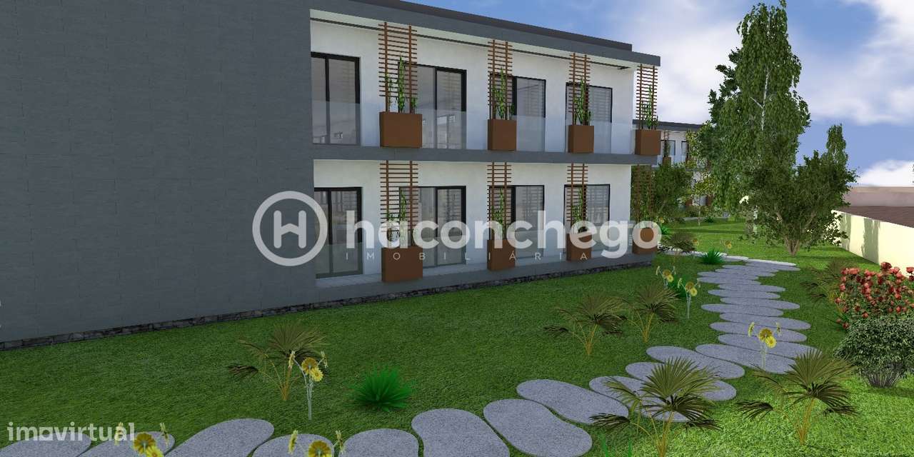 Apartamento T2 com lugar de garagem Galegos Santa Maria Barcelos - Grande imagem: 1/10