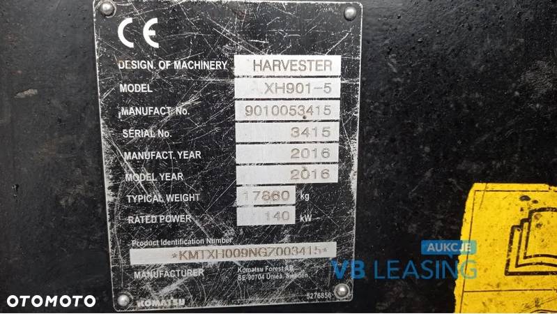 KOMATSU Harvester KOMATSU 901 - 11