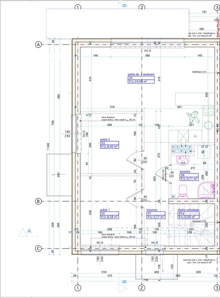 2 piętrowy apartament 117m2 z osobnym wejściem i balkonem Poznań - Pełny obrazek: 4/8