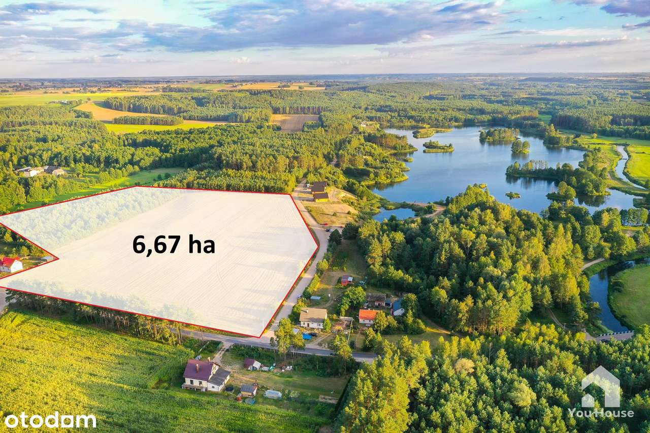 Grunt nad Jeziorem Nielbark-5