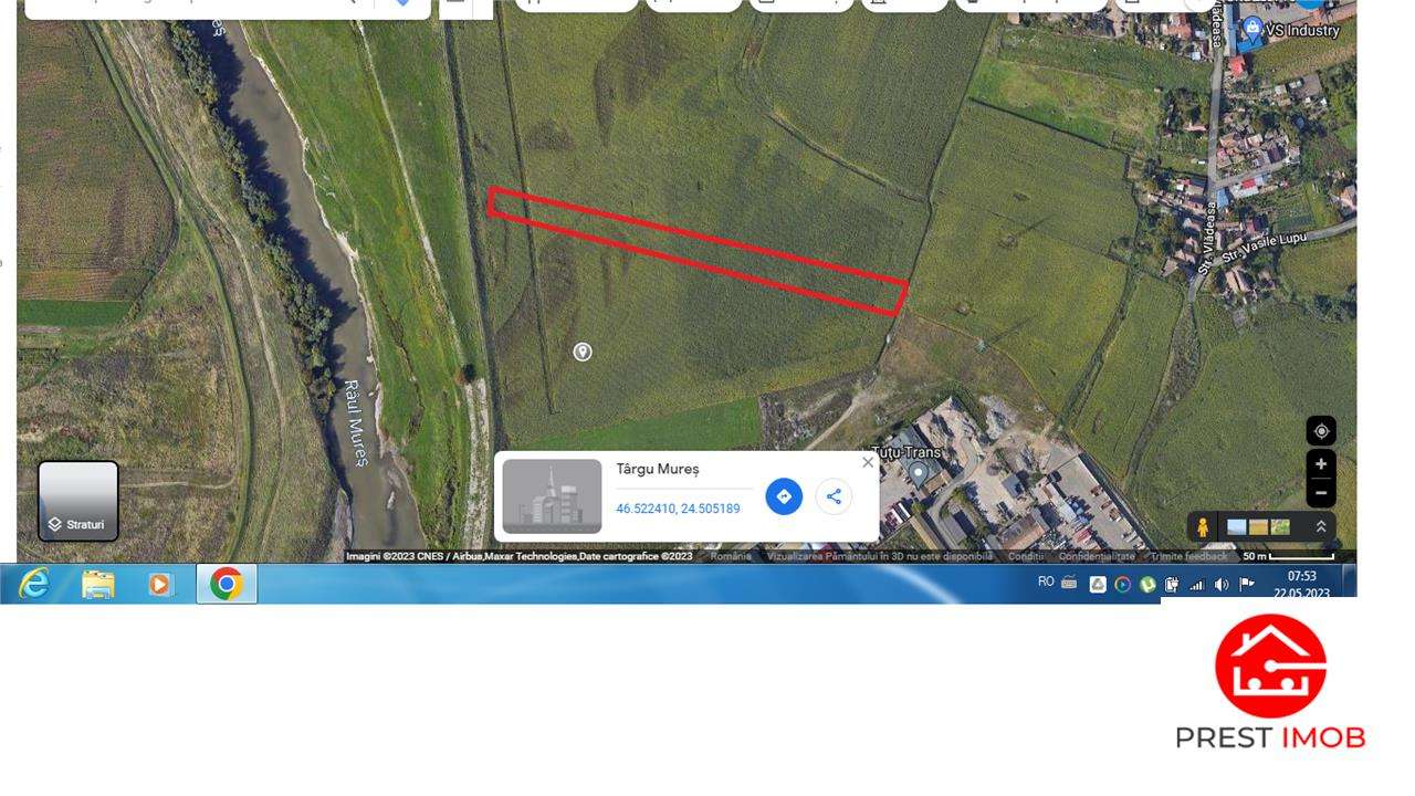 Teren  de 29 arii de vanzare pe strada Vladeasa, Targu Mures - Imagine principală: 4/6